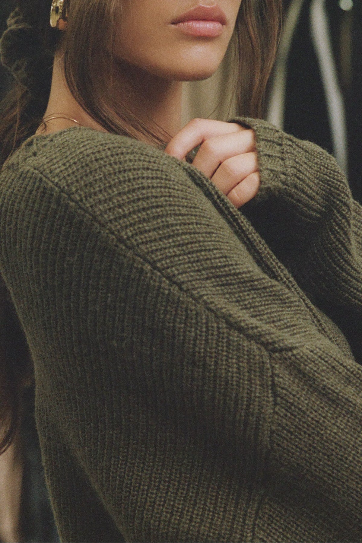 Button Front Knit Cardigan