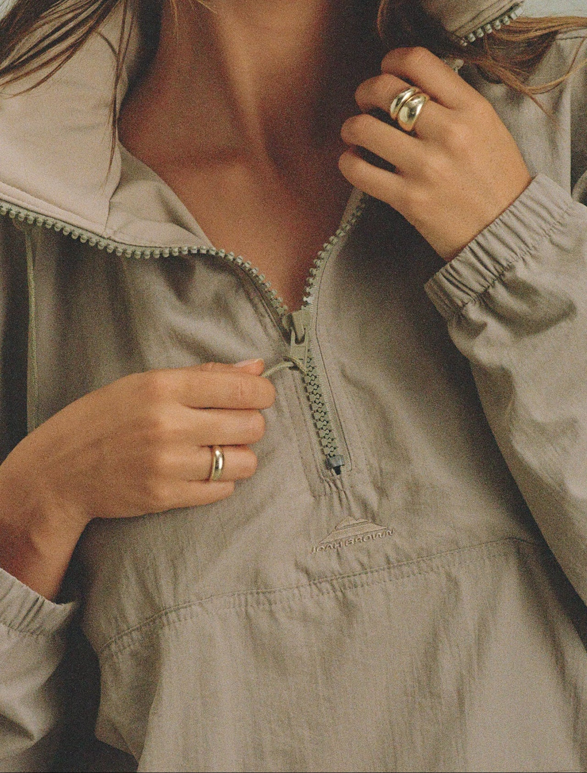 3/4 Zip Windbreaker