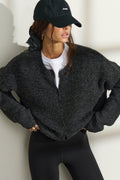 Button Front Knit Cardigan