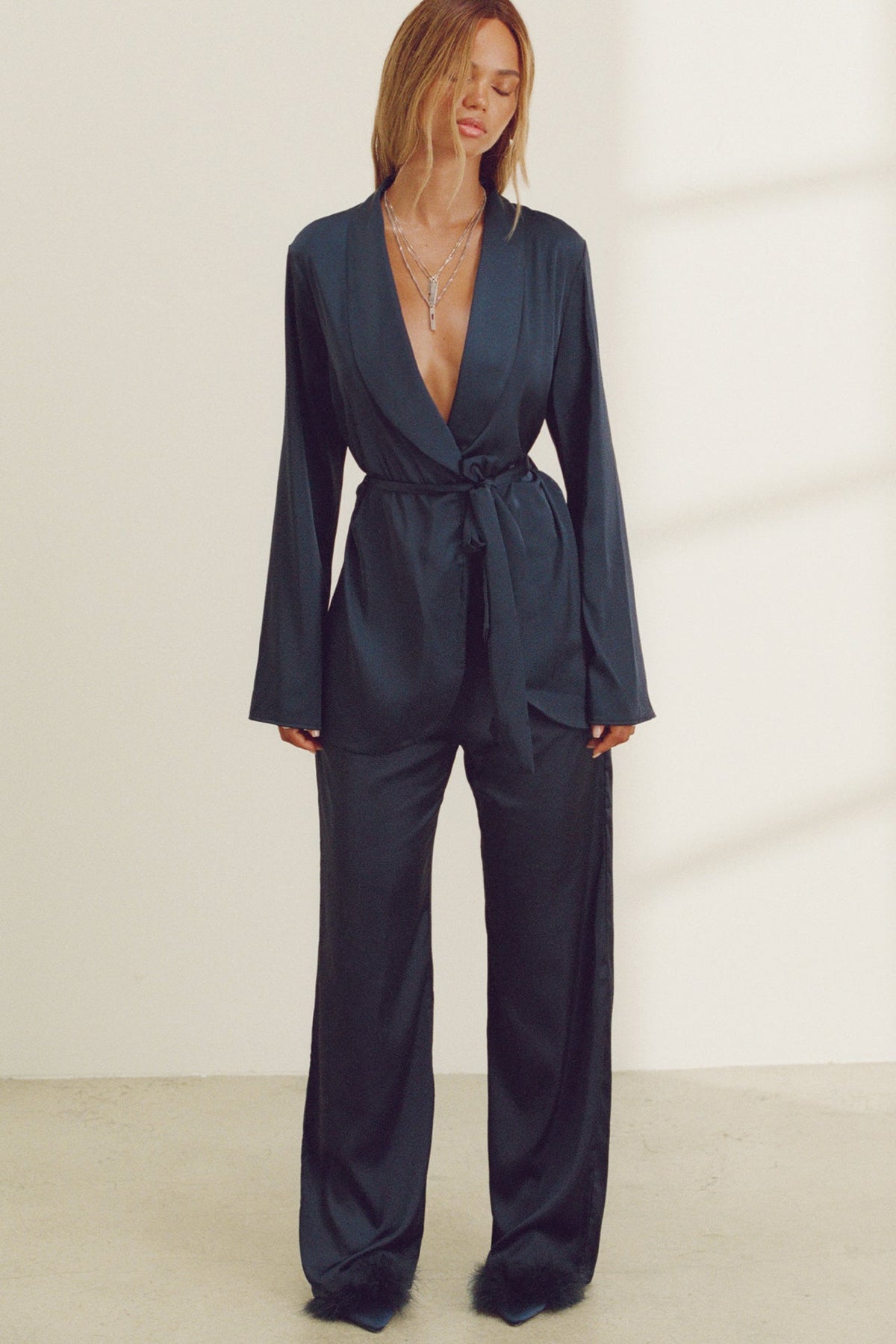 Belted Blazer