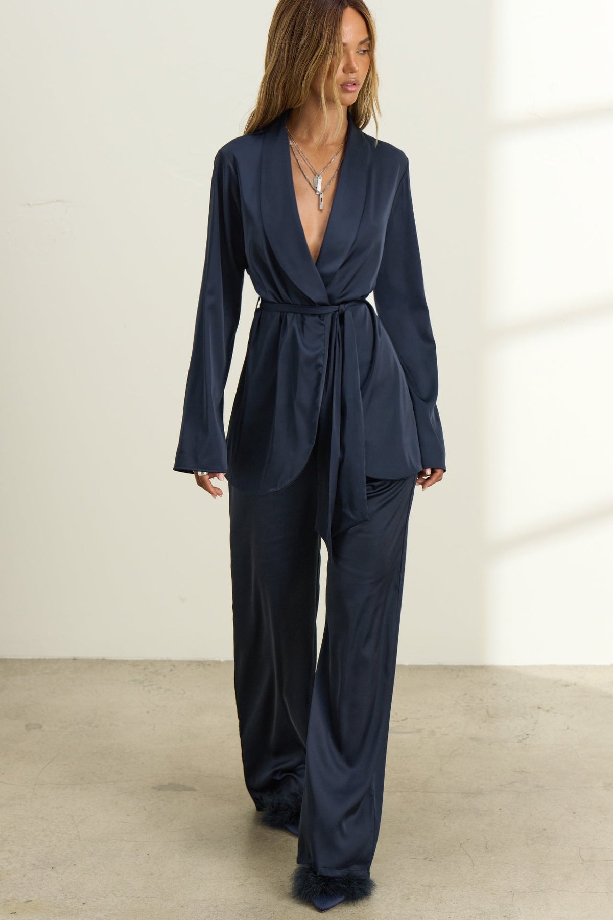 Belted Blazer